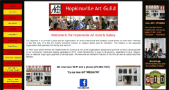 Desktop Screenshot of hopkinsvilleartguild.org